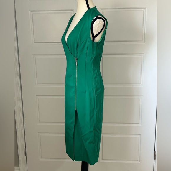 LK Bennett Green Midi Dress - Picture 5 of 9